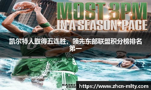 凯尔特人取得五连胜，领先东部联盟积分榜排名第一